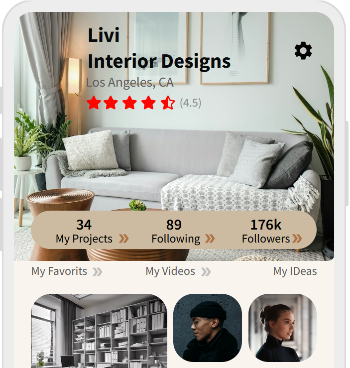 app mockup